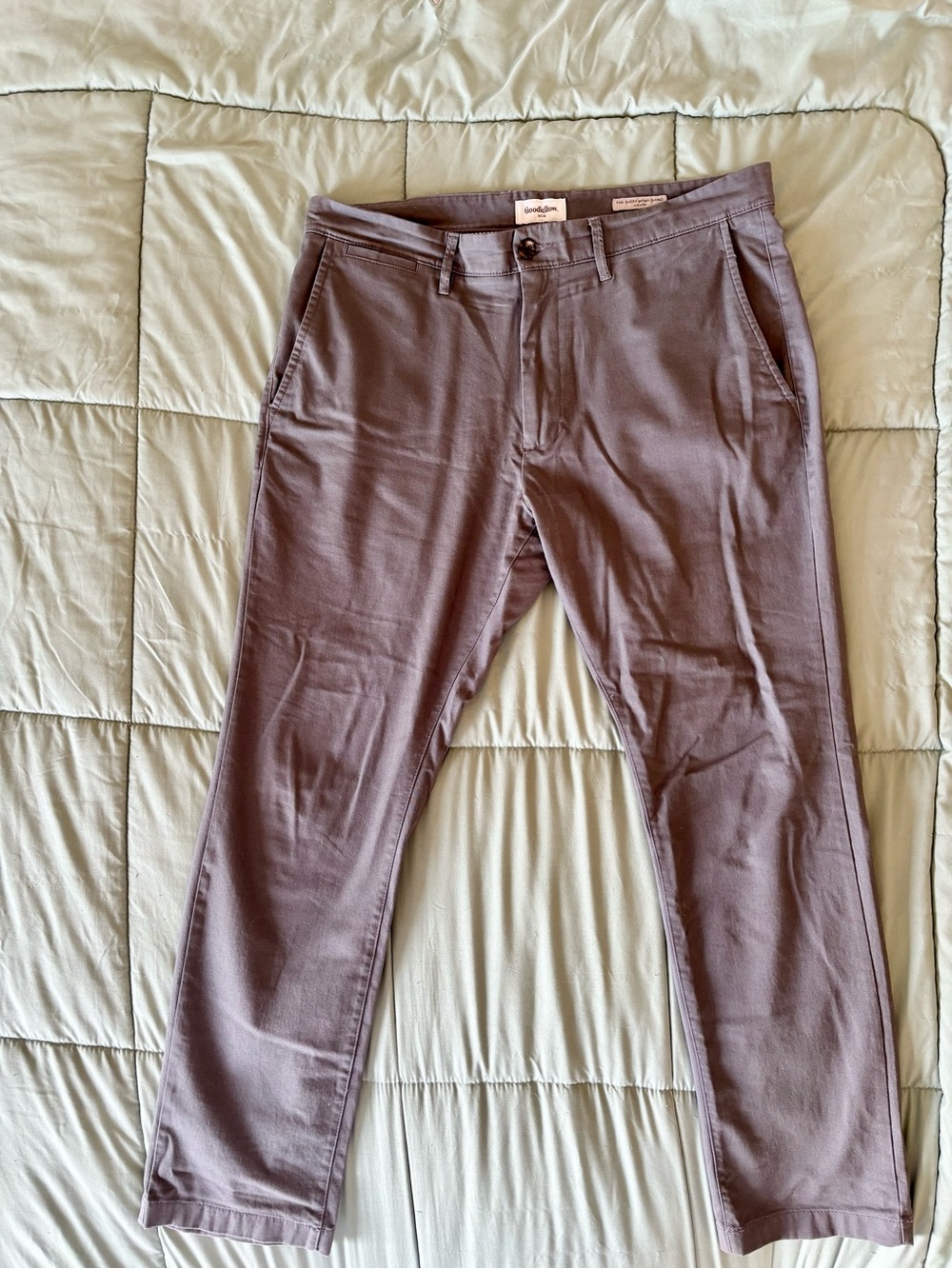Men's Grey Chino Pants